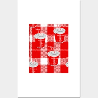 Christmas Coffee In Special Cups Posters and Art